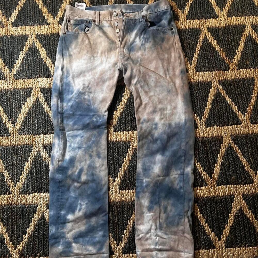 Reworked levis 501 custom cloud